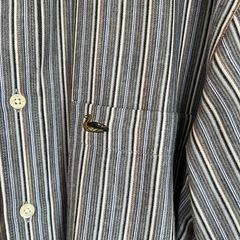 men's DECOY 長袖柄ワイシャツボタンダウンの画像