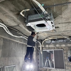 エアコン工事の画像