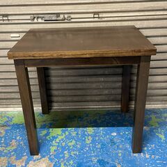 ダイニングテーブル 木目調 W80xD60xH75cm 25C 北1の画像