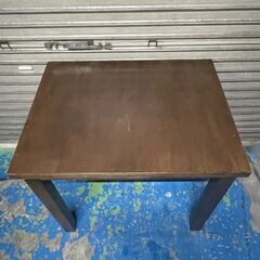 ダイニングテーブル 木目調 W80xD60xH75cm 25C 北1の画像