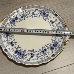 【食器】ナルミ　ボーンチャイナ　大皿　サービスプレートの画像