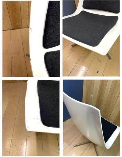 ボーコンセプト　BoConcept Xpo チェア　ビンテージ　60 年代風　希少　北欧　ラウンジチェア　回転　ハイバック　背もたれ