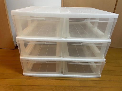 衣類棚　クリア