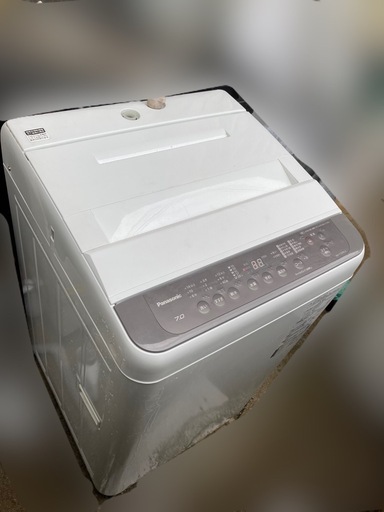パナソニック2021年製　7キロ縦型洗濯機