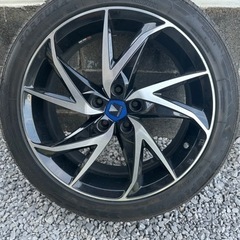 プリウス17インチモデリスタホイールタイヤセットの画像
