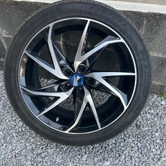 プリウス17インチモデリスタホイールタイヤセットの画像