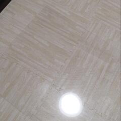 【受付再開】【大幅最終値下げ】冷蔵庫用透明マット　70cm×70cm 3ヶ月使用の画像