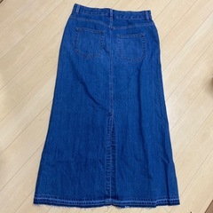 決まりました‼️GU デニムロングスカート  XLサイズの画像