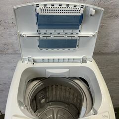 【Haier】 ハイアール 全自動電気洗濯機 JW-K50K 5.0kg 2015年製 ホワイト 縦型洗濯機 生活家電 動作確認済 洗濯機 中古 一人暮らし Y1050の画像