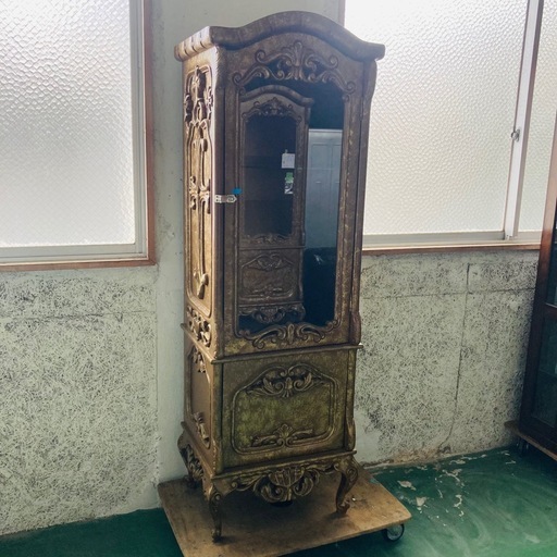 アンティーク ショーケース 飾り棚 コレクションケース ガラスケース