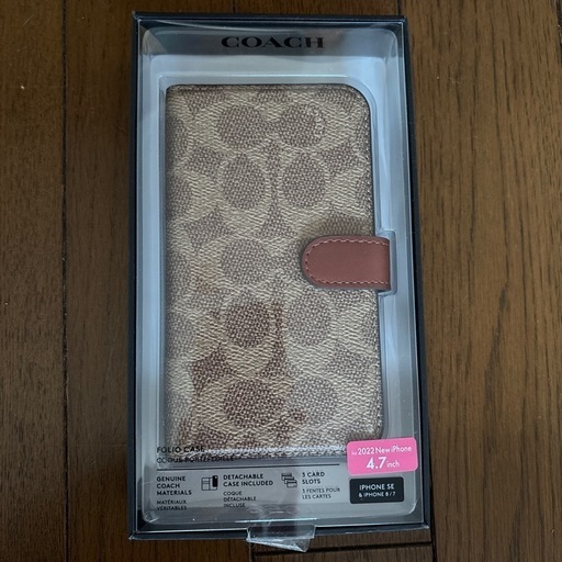 Coach - iPhone SE 第２.3世代/8/7 Brown