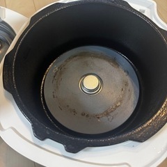 電気圧力鍋 2.2L 圧力鍋 電気 炊飯器 炊飯容量3合 圧力なべ 保温 低温調理 YAMAZEN  の画像