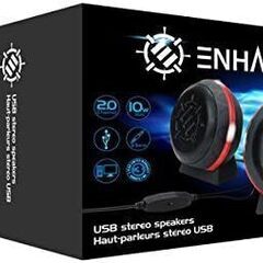 ENHANCE USB LED Gaming Speakers ...