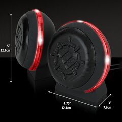 ENHANCE USB LED Gaming Speakers ENPCSL2100 RED（新品未開封）の画像