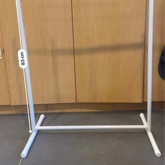 お値下げ1,000→800円　押入れ収納　ハンガーラックの画像