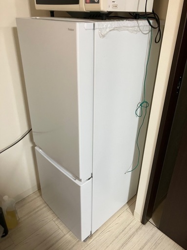 2ドア冷蔵庫