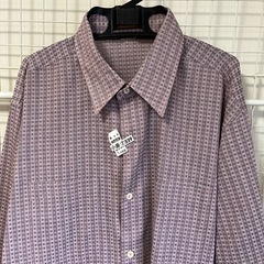 FIEL-LORD men's ストライプ長袖シャツ