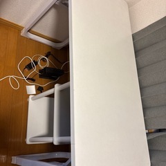 机　折りたたみ可能　ホワイト　白