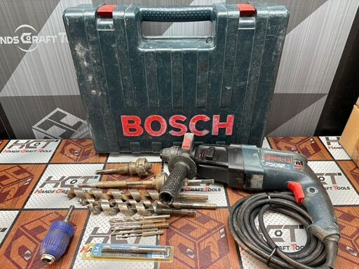 【中古】ボッシュ BOSCH GBH2-26RE ハンマードリル ケース付き