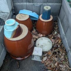 漬物壺 花器 など