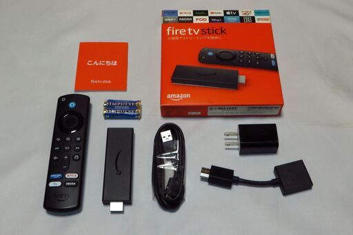 お取引先決定  第3世代★Amazon  Fire TV Stick アマゾン ファイヤーTVスティック リモコン付き USED