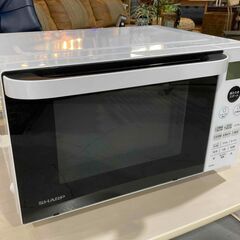 【SHARP シャープ】オーブンレンジ RE-S600 2021年 ヘルツフリー 50・60Hz共用 ホワイト 角皿なし 庫内フラットタイプ 自動あたため機能 かんたん操作 ★直接渡し歓迎★