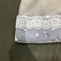 ハンドメイド　お食事エプロン1つの画像