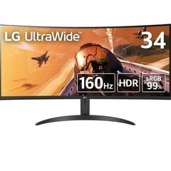 LG ゲーミング モニター UltraGear 34WP60C-...