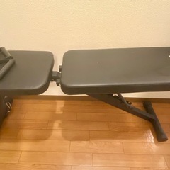 「引き渡し方決定」折り畳みトレーニングベンチの画像