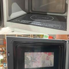 【Panasonic パナソニック】電子レンジ NE-FL100 2020年 50・60Hｚ共用 ターンテーブル ホワイト シンプル かんたん操作の画像