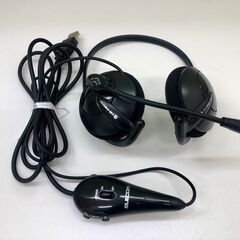 エレコム　USBヘッドセット　HS-NB01UBK