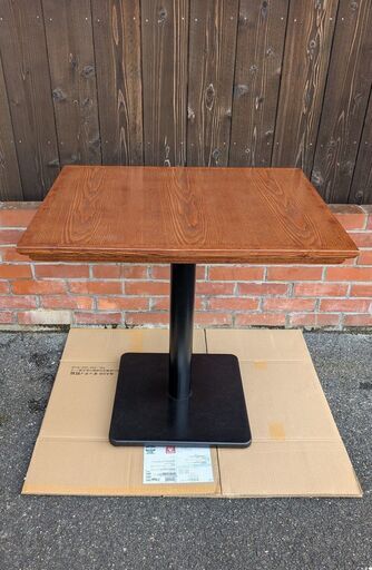 長方形　テーブル　①　※天板キズあり