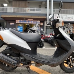 【格安•好調】スズキ レッツ2 CA1PA ホワイト【配送•当日納車可能】の画像