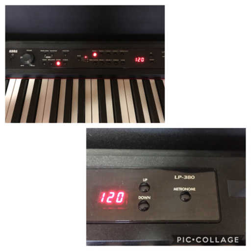 KORG 電子ピアノ LP380 88鍵盤 2017年製