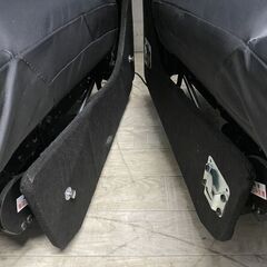 NITORI/ニトリ 2人掛け電動リクライニングソファ ブラック (グラッゼ BK) 中古家具 店頭引取歓迎 R9283の画像