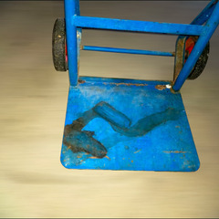 【引取り限定】ネコ 2輪台車 カートの画像