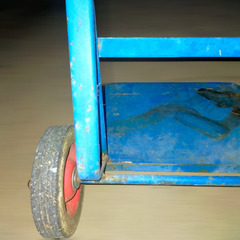 【引取り限定】ネコ 2輪台車 カートの画像