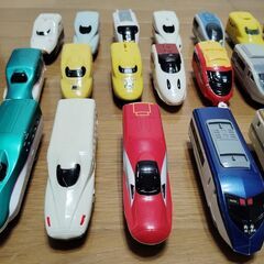 【 プラレールの車両セット 】の画像