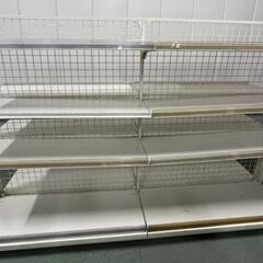 chunichi 中日 陳列ラック 陳列棚 2連両面展示 4段 ...
