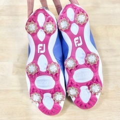 良品 フットジョイ FootJoy ゴルフシューズ 24.0cm レディースの画像