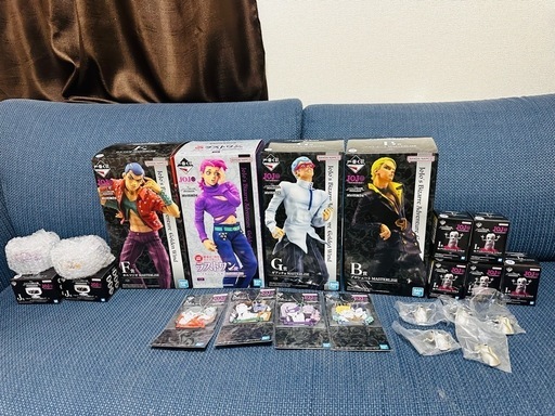ジョジョの奇妙な冒険B賞F賞G賞ラストワン賞フィギュアセット おまけ付き