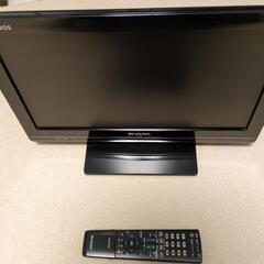 シャープテレビLC-19K5完動品差し上げます。