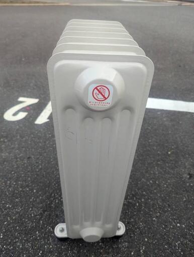 取引中、オイルヒーター