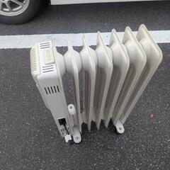 取引中、オイルヒーターの画像