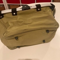 手提げバック　かご　荷物入れ　買い物カゴ　（お話中です）の画像