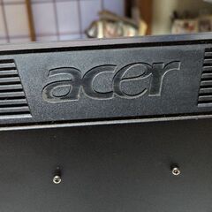 パソコン用モニター・１７インチ・acer・ジャンク品・ケーブルなしの画像