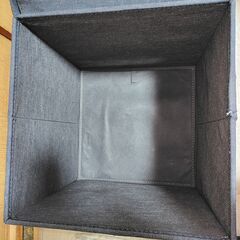 オットマン（収納付）ブルーの画像