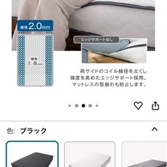 ダブルベッドの画像