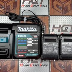 【中古】マキタ Makita HR001GRDX 充電式ハンマドリル バッテリ×2 充電器、ケース付の画像