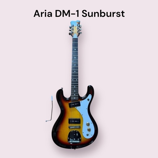 【美品】Aria DM-1 sunburst アリア エレキギター